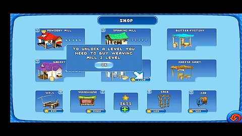 Upgrade weaving mill level 2