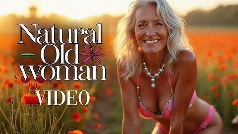 Chic women enjoying the moment 💕 💄 Natural Older Women over 50+