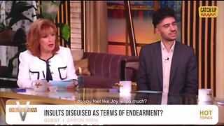 🤣 Hilarious pretend VIEW guest - 'Insults disguised as terms of endearment?'