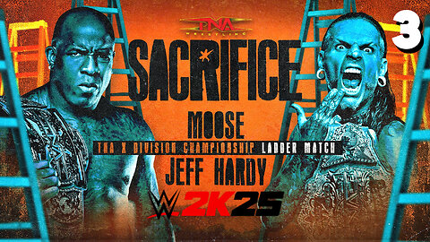 WWE 2K25 TNA Sacrifice 2025 Match 3: Moose is THE GUY!