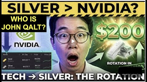 John Qalt W/ ASIAN GUY-URGENT: SILVER BIGGER THAN NVIDIA? ROTATION OF THE CENTURY HAS BEGUN! ($200)