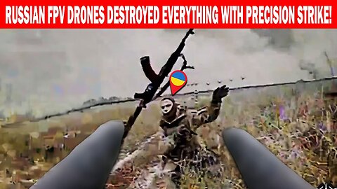 Rare Footage: Russian FPV Drones — No Escape! Part 2