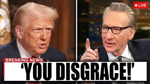 BREAKING`: Bill Maher Just CONFRONTED Donald Trump On LIVE TV!