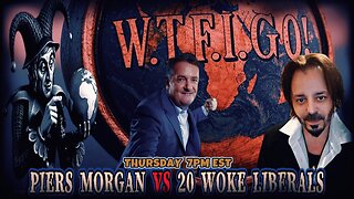 TONIGHT THE WOKE CRY'S & PIERS MORGAN ESCALATES TEARS OF ANGER!!!