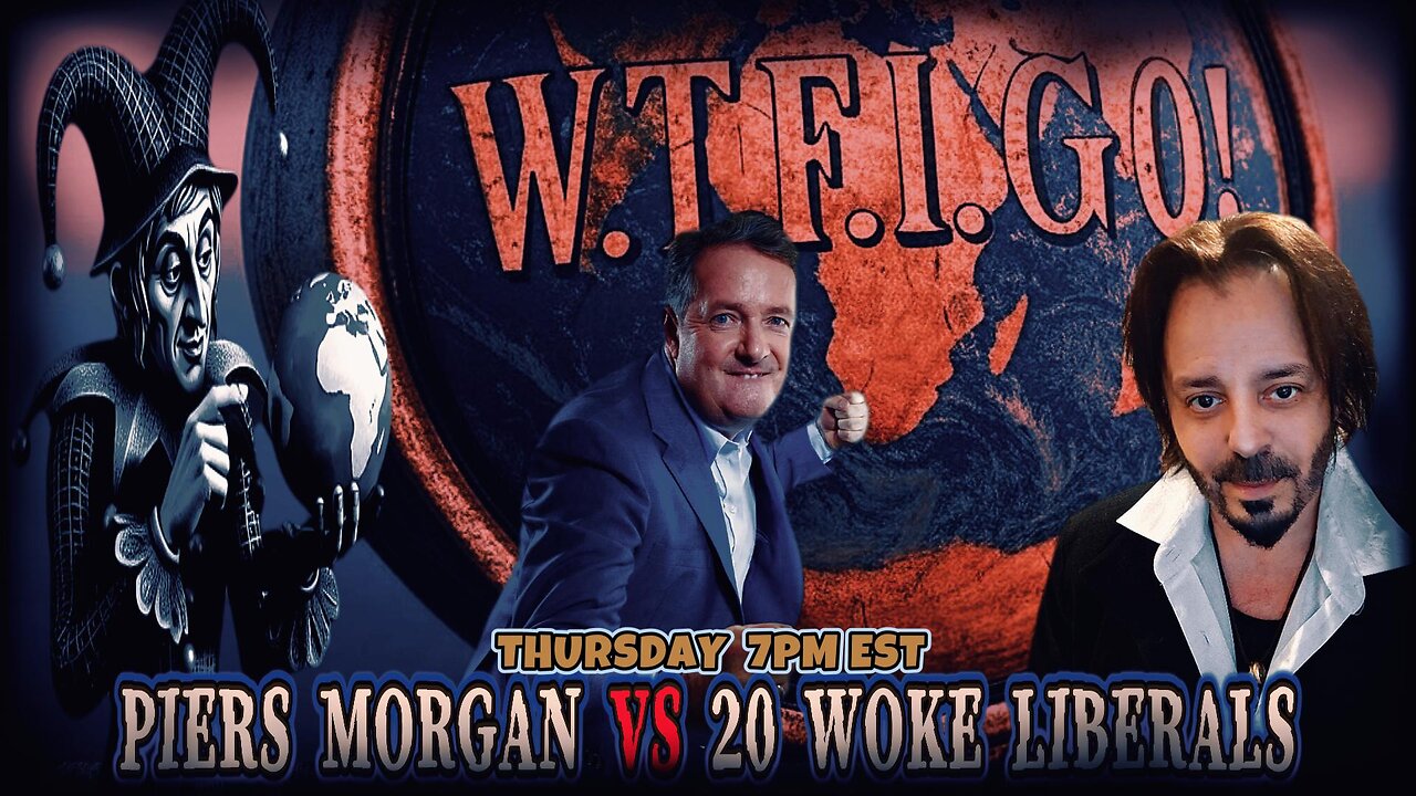TONIGHT THE WOKE CRY'S & PIERS MORGAN ESCALATES TEARS OF ANGER!!!