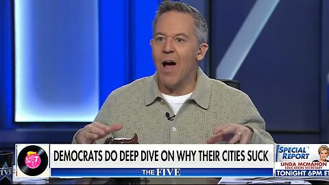 Gutfeld Jokes About ‘Setting Fire’ to Liberal Cars Amid Discussion on Democrat Sh!thole Cities