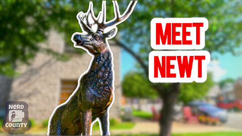 Meet Newt the Elk in Jasper Arkansas | elk statue, Ozark vlog, Southern life