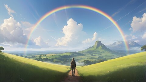 Your Pivot Head And The Rainbow Sun Seesaw, Part III, REAL Natural Rainbow Example Footage