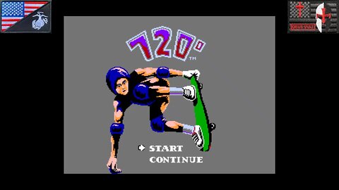 720° (NES - Attract Mode) [NA Version of "７２０デグリーズ"]