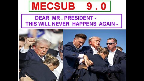 MECSUB 9.0 , SPECIAL SOLAR BUSS FOR USA PRESIDENT , ONLY CIA KNOWS WHAT SPECIAL FEATURES IT HAS .