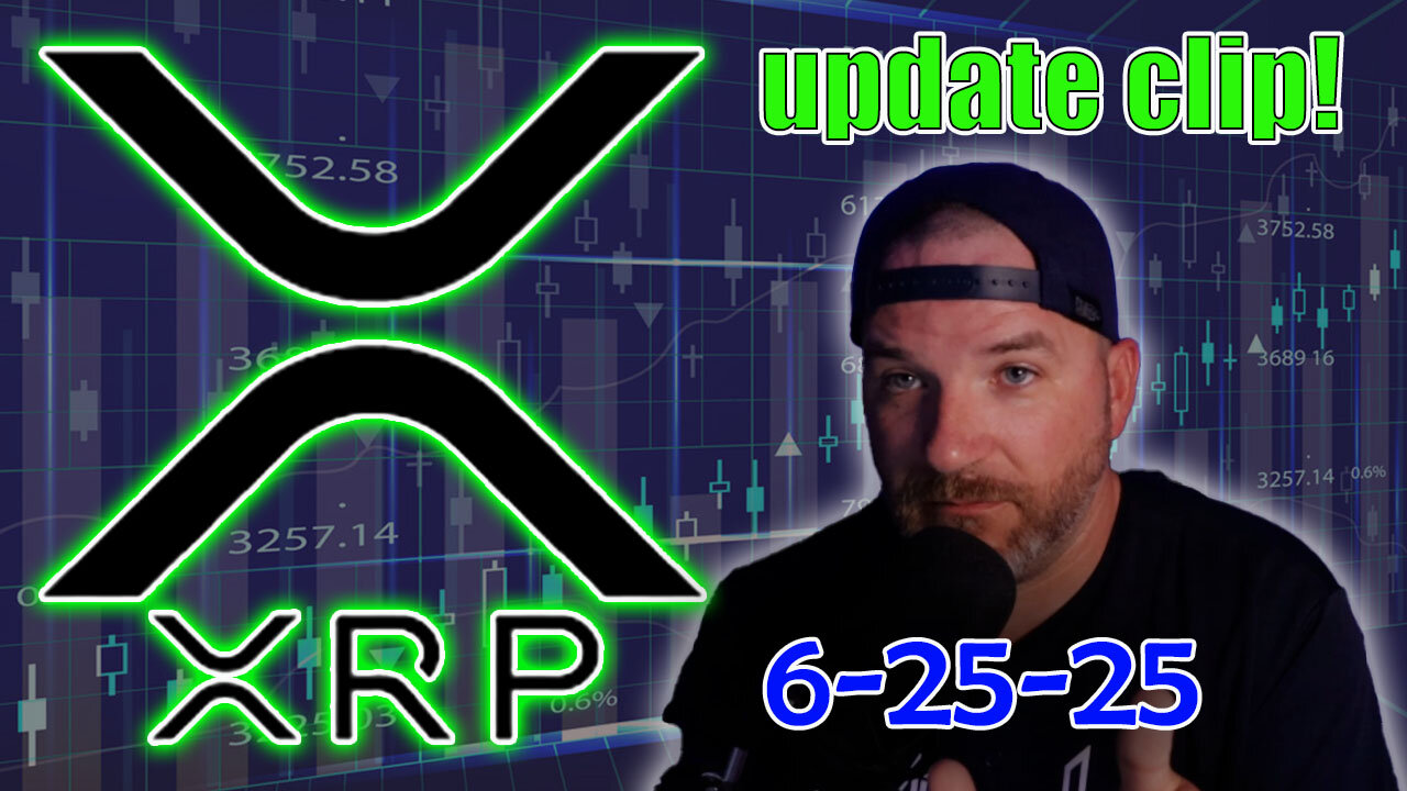 XRP update clip! from our live stream on 6-24-25