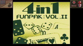 The Grindhouse: "4-in-1 Fun Pak: Vol. II" {Stand-Alone} (Nintendo Game Boy - 1993) [NA Version]