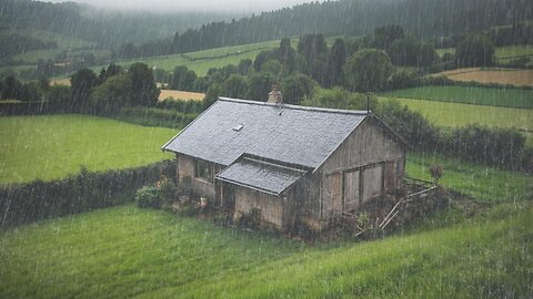 Country Rain Sounds for Relaxation | ASMR Rural Nature Ambience🌧️