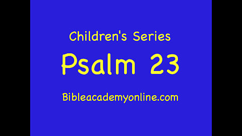 CS Psalm 23