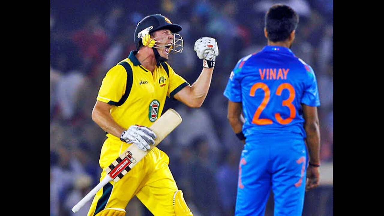 "2013’s Greatest Cricket Thriller! MS Dhoni’s Insane Finish vs Faulkner!"