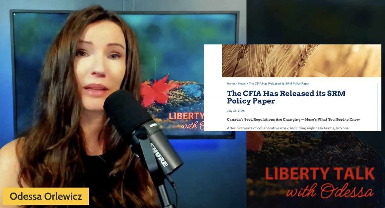 CFIA Now Coming After Canada's Farmers' Seeds!!! Must See Info!
