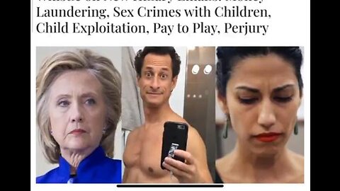 The WEINER laptop, the NYPD, and the CLINTON connection.