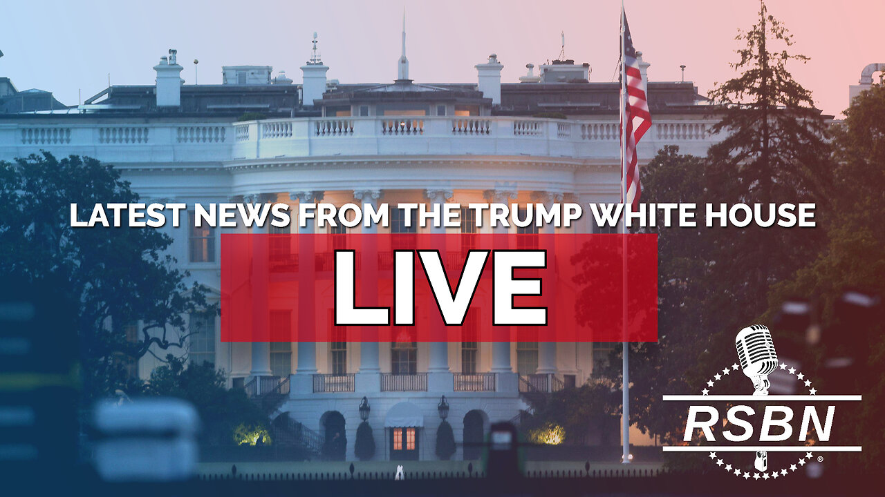 LIVE REPLAY: Latest News from the Trump White House - 10/24/25