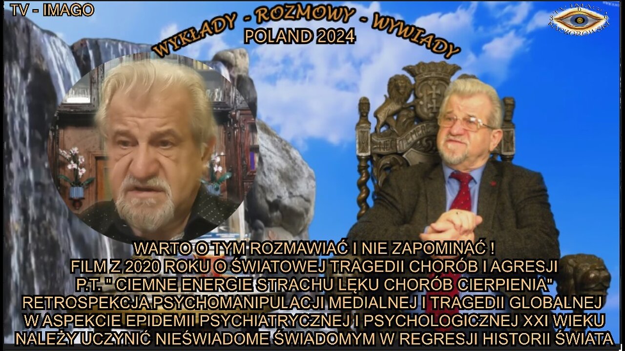 CIEMNE ENERGIE STRACHU LĘKU CHORÓB CIERPIENIA. FILM O SWIATOWEJ TRAGEDII CHORÓB I AGRESJI.