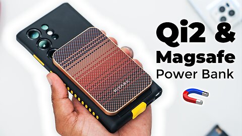 Qi2 & MagSafe Charging! 🔋⚡ Pitaka Aramid Fiber Power Bank