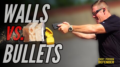 How Many 2x4s to Stop a 9mm?