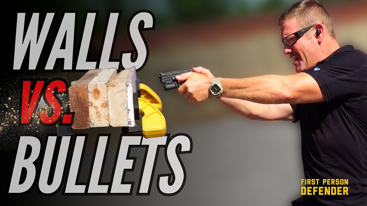 How Many 2x4s to Stop a 9mm?