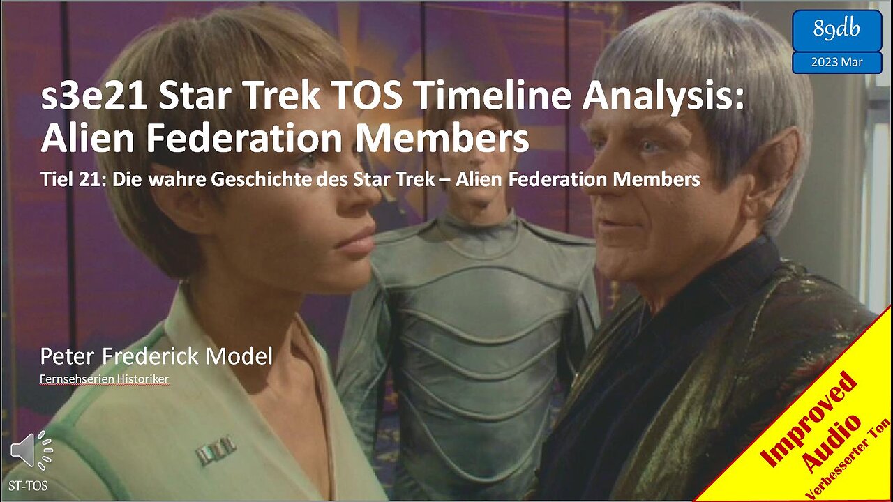 s3e21 Star Trek TOS Timeline Analysis: Alien Federation Members