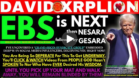 David XRPLion: YOU MUST KNOW THIS TRUTH TO SURVIVE WHAT'S COMING You [Must Watch]