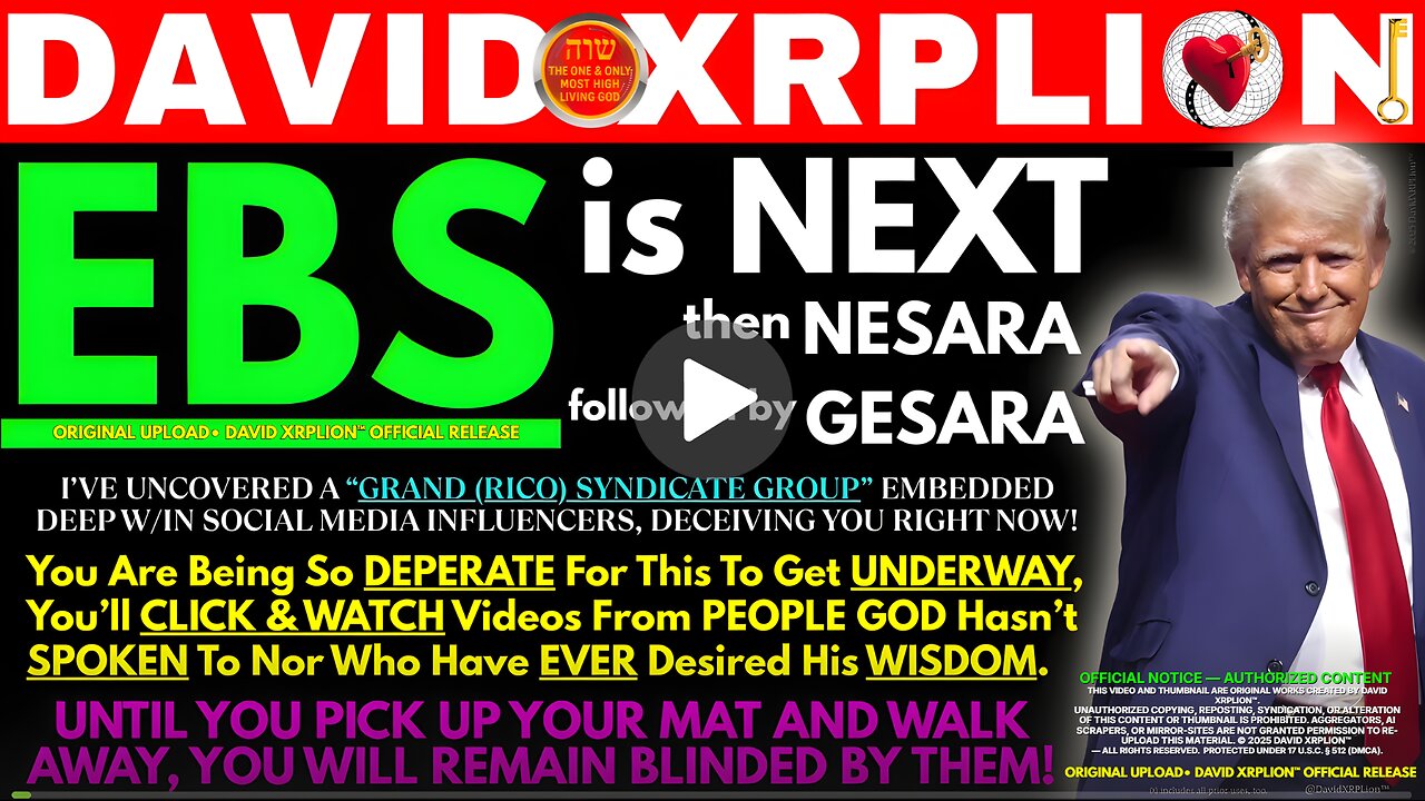 David XRPLion: YOU MUST KNOW THIS TRUTH TO SURVIVE WHAT'S COMING You [Must Watch]