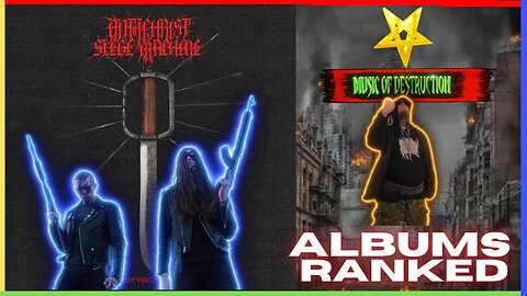⛧From Hells Depths: Ranking Antichrist Siege Machines Most Savage Albums⛧