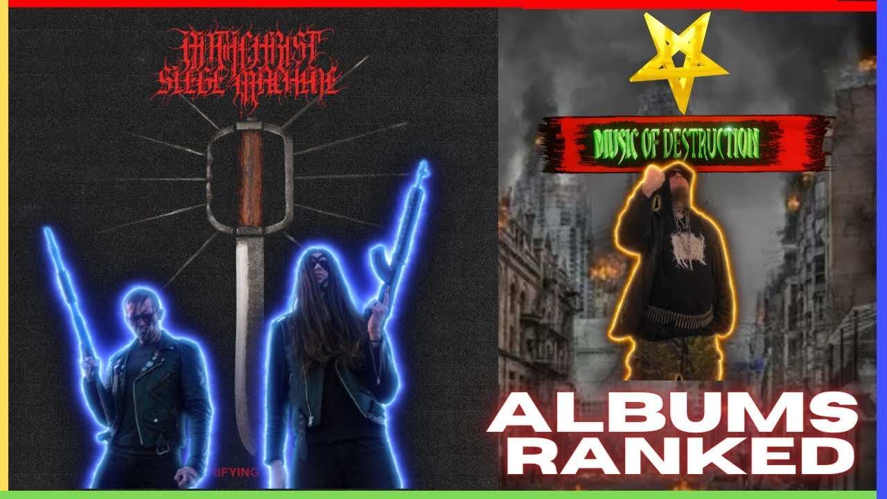 ⛧From Hells Depths: Ranking Antichrist Siege Machines Most Savage Albums⛧