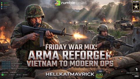 🪖FRIDAY WAR MIX: ARMA REFORGER NAM TO MODERN OPS ➡ RANDYSAVAGE8931 LATER! 18+ THE FALLOFF OUT NOW