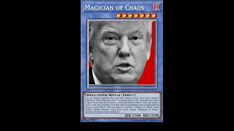 TRUMP CARD - Magician of Chaos