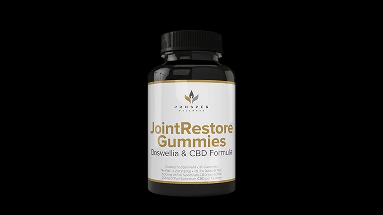 JointRestore Gummies Under Review: Prosper Wellness CBD Gummies to Restore Joint Health