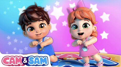 Five Little Animals DANCE + More Kids Song & Nursery Rhymes | Cam & Sam