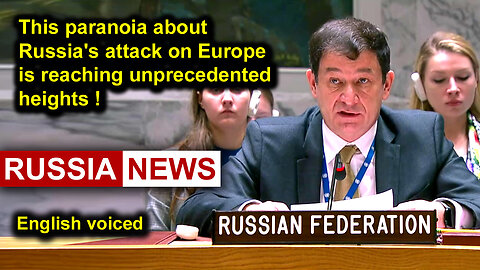 This paranoia about Russia's attack on Europe is reaching unprecedented heights!