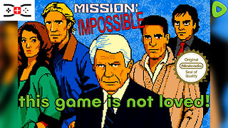 NES Retro! - Mission Impossible. i'ts a horrible game, and difficult...