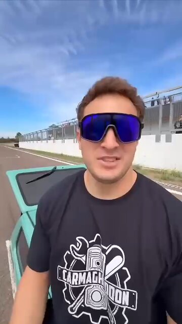 🇮🇹A race was held in Italy between the shortest, narrowest and lowest Fiat Panda