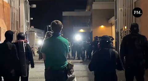 MASS arrests at Portland’s Antifa ICE protest