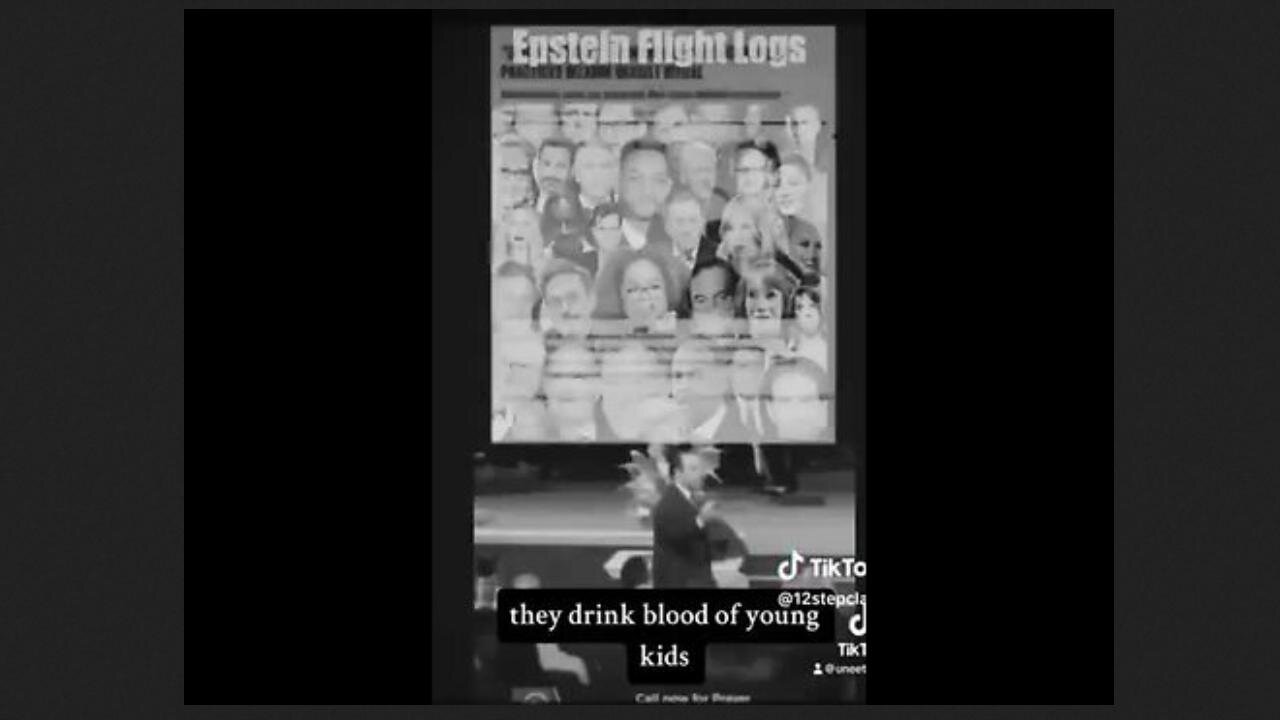 Epstein List - These people drink blood and worship Satan!!