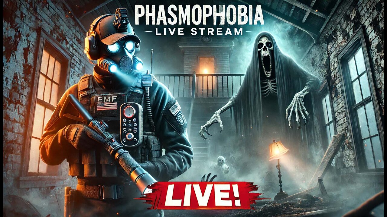 🔴 LIVE NOW: Phasmophobia Multiplayer Madness (2025 Edition!)