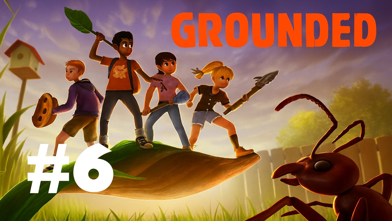 Grounded Ep. 6: Elevator Done & First Bee Kill! (Twitch Archive)