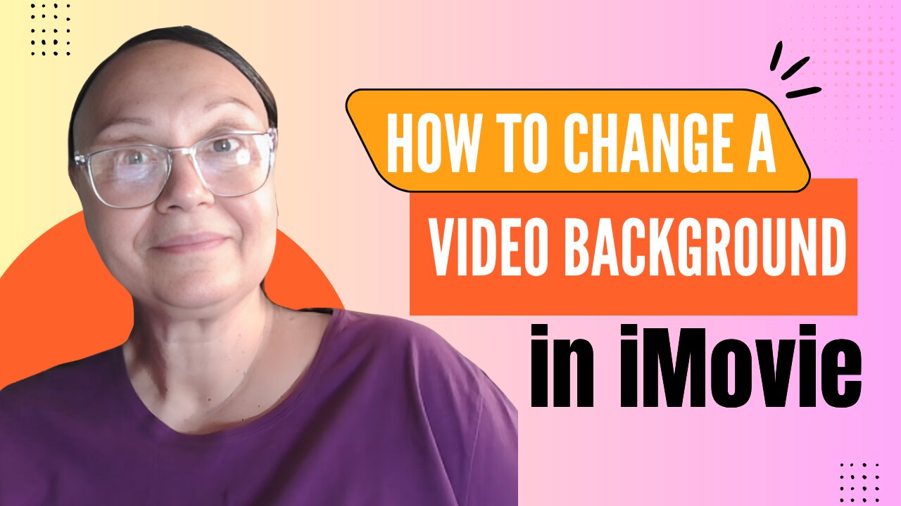 How To Change a Video Background in iMovie.