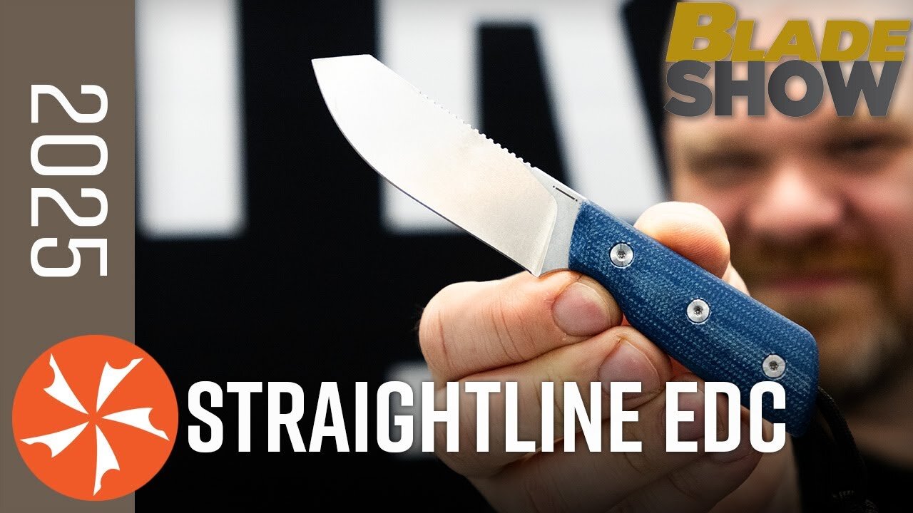 Don't Call it a Reverse Tanto! StaightLine EDC At Blade Show 2025