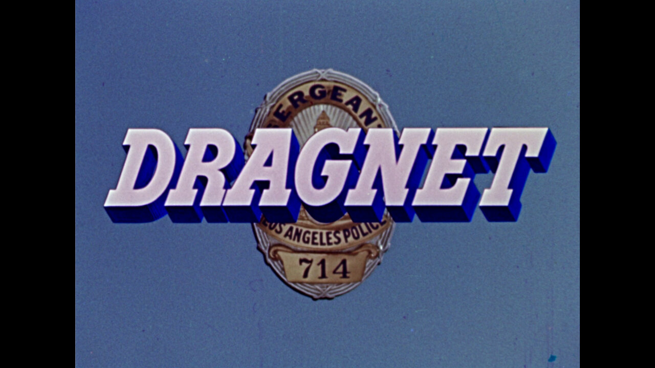 "Dragnet" (1954) Starring & Directed by Jack Webb