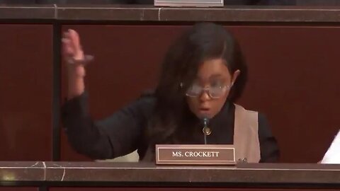 Trump Or Trans? Jasmine Crockett Chooses To Play Silly Game Instead Of Protecting Women's Sports