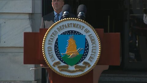 Trump Cabinet members hold press conference on USDA’s National Farm Security Action Plan