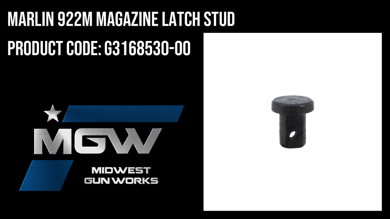 Marlin 922M Magazine Latch Stud - G3168530-00