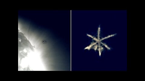NASA Threat Warning Massive Structure Filmed Moving Across The Sun