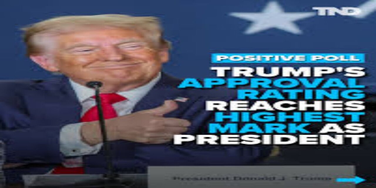 Trump Scores High Approval Ratings in Shocking Poll